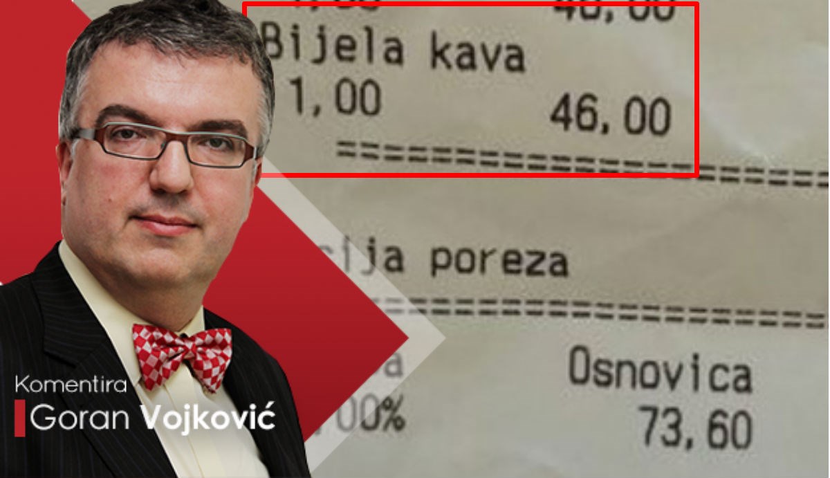 50 kuna za kavu na Stradunu nije puno