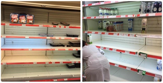 Slike kaosa iz Grčke: Prazne police supermarketa, benzinske crpke ostaju bez goriva