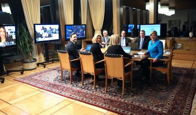 Konzultacije na Pantovčaku: Kolinda čeka Hrvatina da joj osobno donese službene rezultate izbora