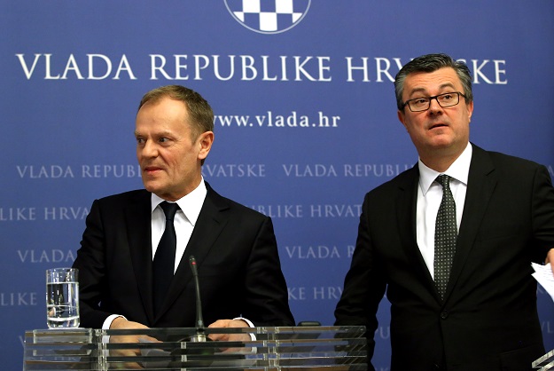 Tusk i Orešković o migrantskoj krizi: Neka bude jasno, schengenska pravila nemaju alternative