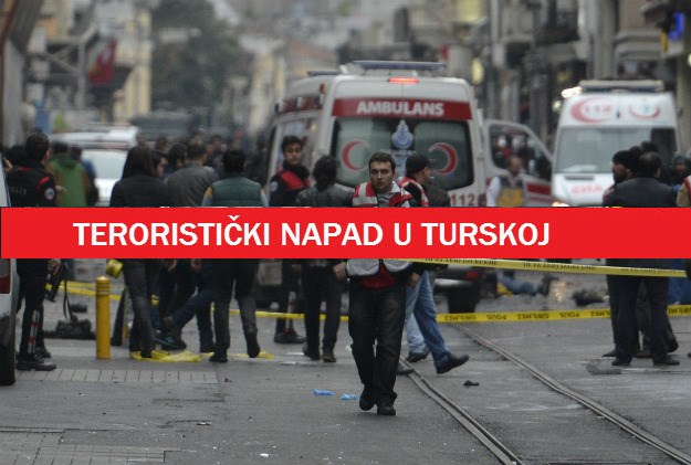 Teroristički napad u centru Istanbula: Najmanje petoro mrtvih i 36 ranjenih