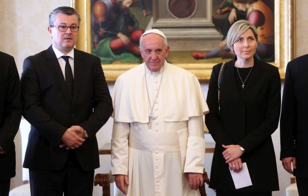 FOTO Pogledajte kako je Papa ugostio Oreškovića i njegovu obitelj