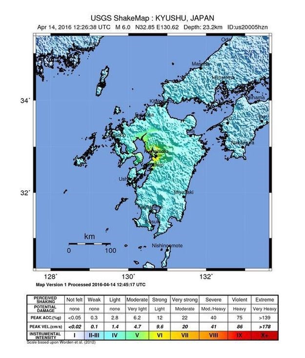Snažan potres zatresao Japan, srušilo se deset zgrada