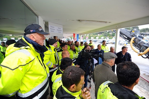 Radnici splitske Trajektne luke 1. svibnja obilježili prosvjedom