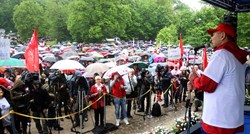 Sindikati u Maksimiru: "Želimo premijeru da nauči hrvatski, a Vladi šaljemo ovo upozorenje"