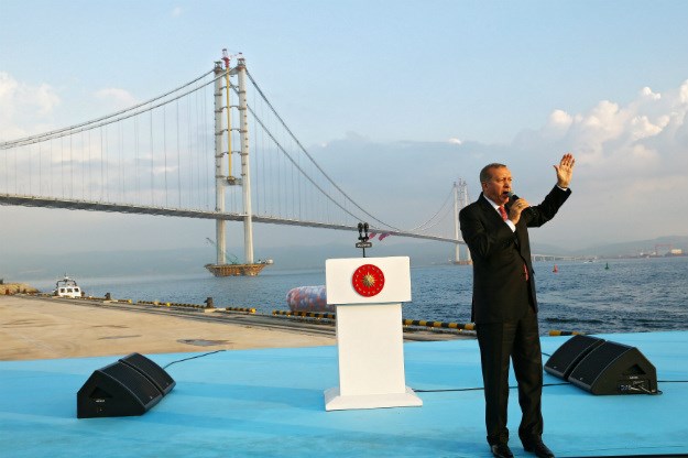 FOTO Erdogan otvorio svoj megaprojekt - most u zaljevu Izmita