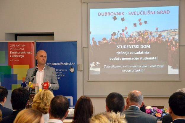 Potpisan ugovor o gradnji studentskog doma u Dubrovniku