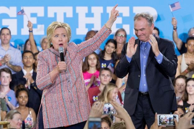 Clinton izabrala Tima Kainea za potpredsjedničkog kandidata: "Nikad nije izgubio na izborima"