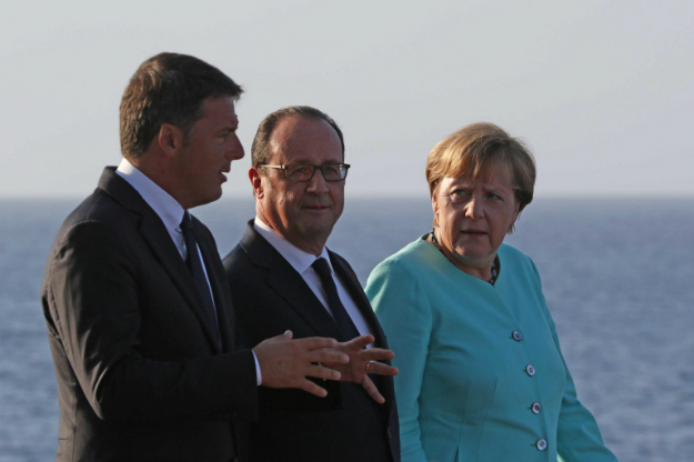 Merkel, Renzi i Hollande se sastali u Italiji, traže novi početak za Europsku uniju nakon Brexita