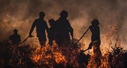 Lokaliziran požar kod Vodica, izgorjelo 14 hektara raslinja