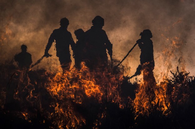 Gori planina Promina: Vatrogasci gasili na -7 stupnjeva Celzijevih