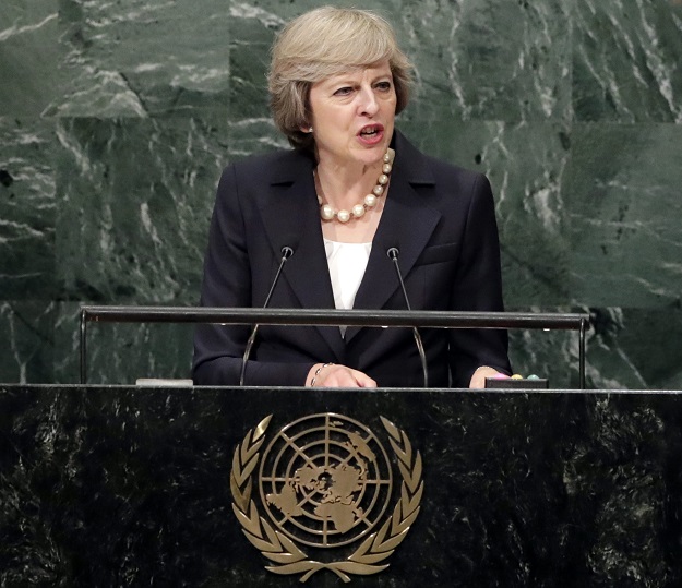 Britanska premijerka pred UN-om tražila strožu politiku prema migrantima