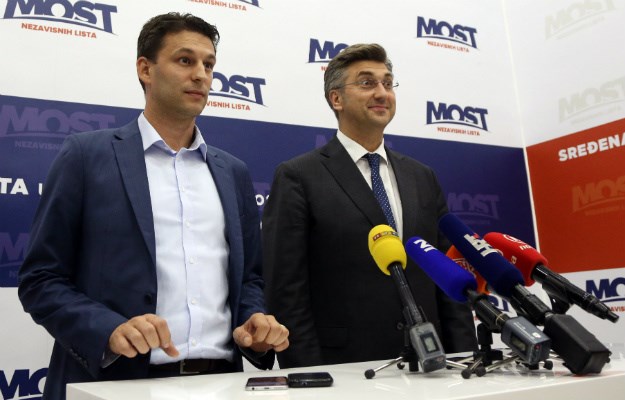 Petrov i Plenković: Režemo broj ministarstava u novoj Vladi