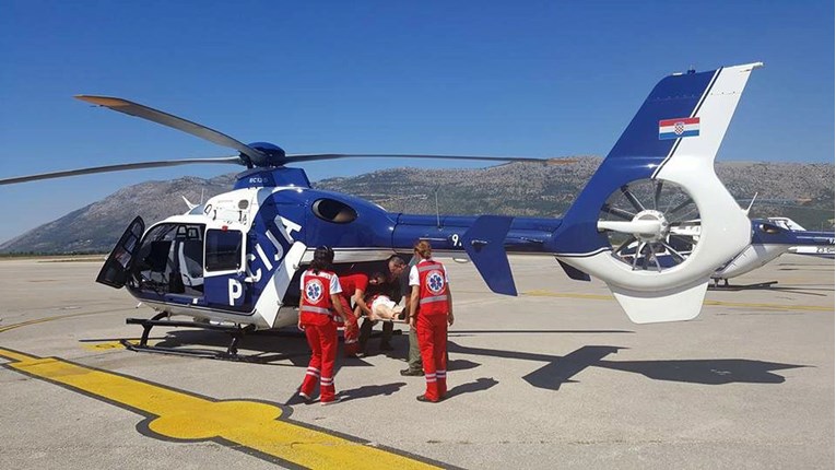Tijekom ljeta na dubrovačkom području helikopterom MUP-a spašeno 148 pacijenata