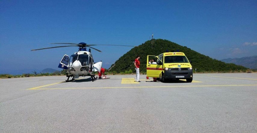 DUBROVNIK Helikopterom s medicinskim timom u mjesec i pol dana zbrinuto 55 hitnih pacijenata