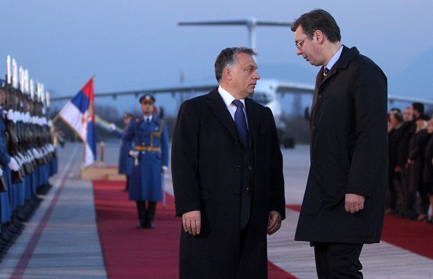 Orban stigao u Srbiju, dočekali ga uz najviše državne i vojne počasti