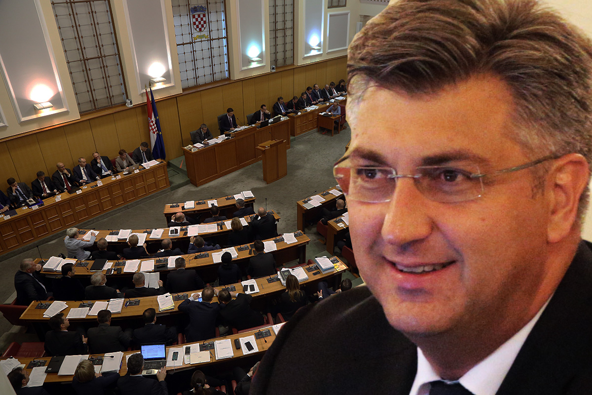 S 8500 NA 9300 Plenković povećao mirovine saborskim zastupnicima i ustavnim sucima
