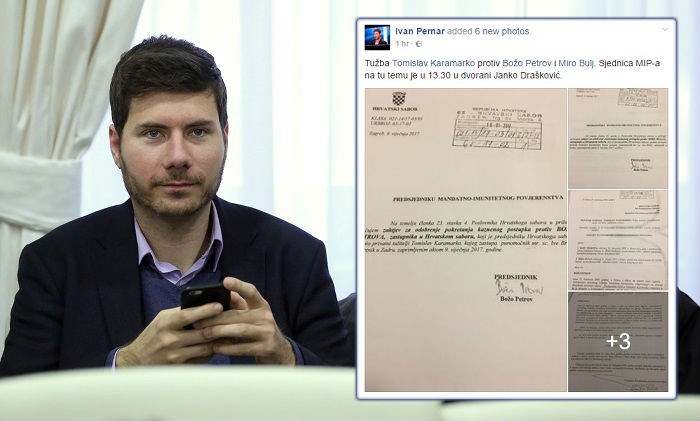 Pernar objavio dokumente, pogledajte zbog čega Karamarko tuži Petrova i Bulja