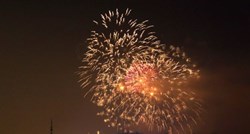 FOTO Pogledajte spektakularni vatromet kojim je Zagreb proslavio međunarodno priznanje Hrvatske