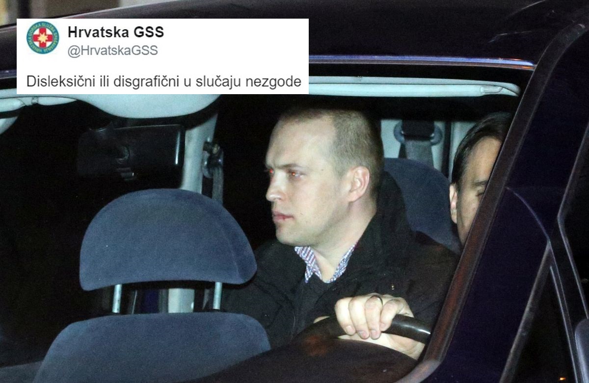I HGSS ima komentar o Sauchinoj aferi: "Disleksični ili disgrafični, u slučaju nezgode..."