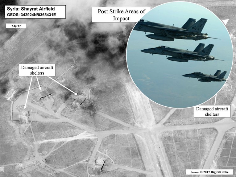 NOVI UDARI SAD uništava uporište ISIS-a,  bombardiran i grad u kojem je izveden kemijski napad