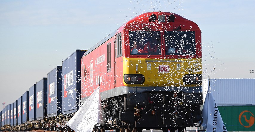 Prvi izravni vlak iz Londona stigao u Kinu