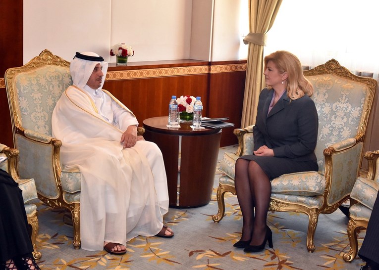 Kolinda se u Kataru sastaje sa šeicima