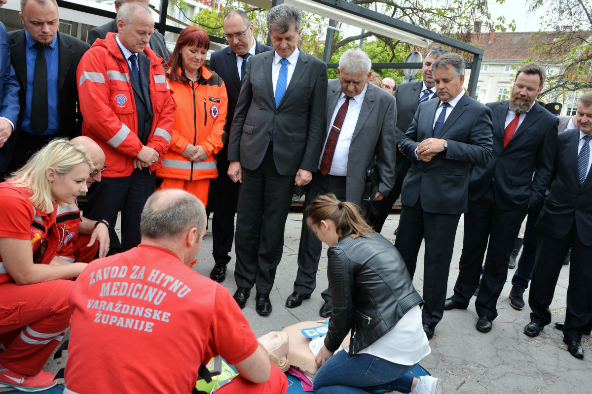 Kujundžić: Radnici Hitne medicinske službe su ponos Hrvatske
