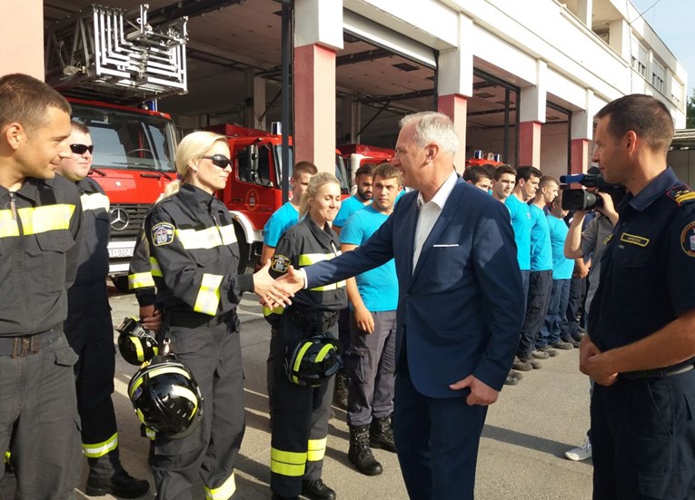 Opara posjetio splitske vatrogasce: Grad je nespreman dočekao požar