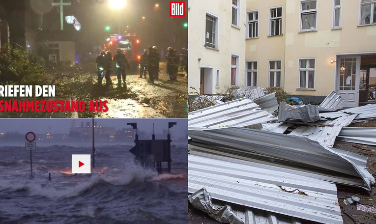POGLEDAJTE SNIMKE Oluja poharala Berlin, snažan vjetar čupao stabla i rušio krovove