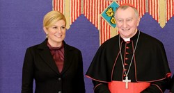 Kolinda primila vatikanskog državnog tajnika: "Crkva ima posebnu važnost u obrazovnoj reformi"