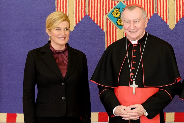 Kolinda primila vatikanskog državnog tajnika: "Crkva ima posebnu važnost u obrazovnoj reformi"