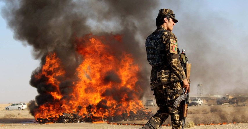 Zračni napad američke vojske u Afganistanu, uništeno osam tvornica droge