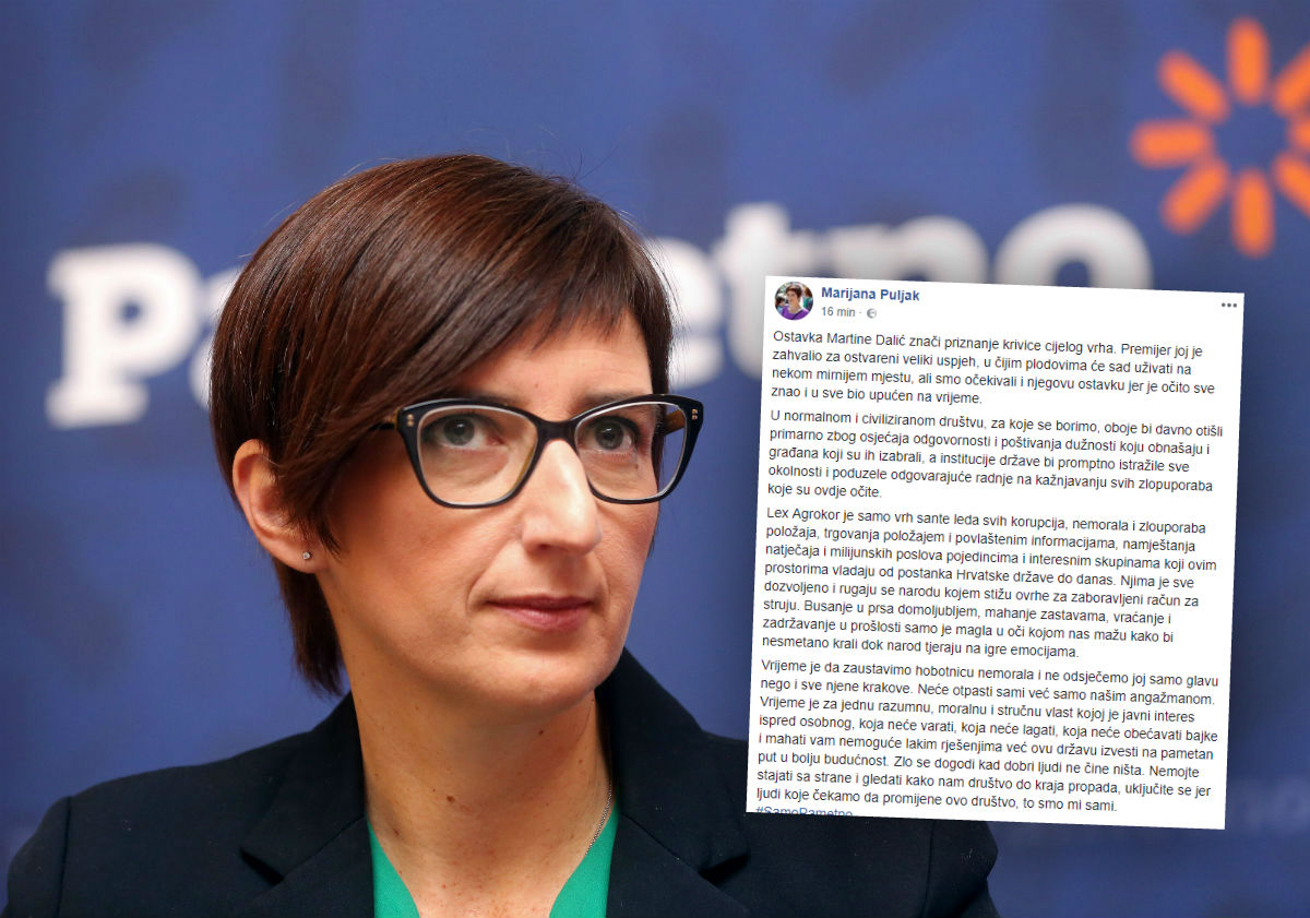 Puljak o padu Dalić: Ovo je samo vrh sante leda, vrijeme je da odsječemo hobotnici glavu