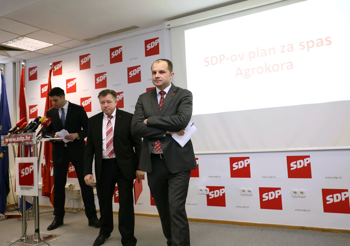 SDP ponudio plan vladi: Prihvatite ove četiri točke, otjerajte Dalić i spasite Agrokor