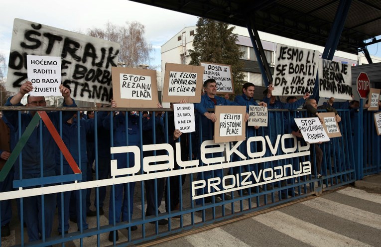 Radnici Dalekovod proizvodnje počeli štrajk