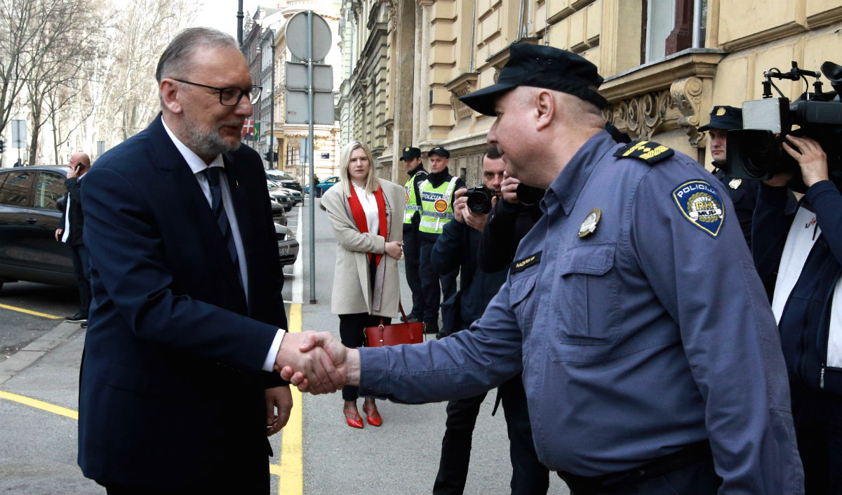 Obnovljena Prva policijska postaja u Zagrebu, Božinović najavio još ulaganja