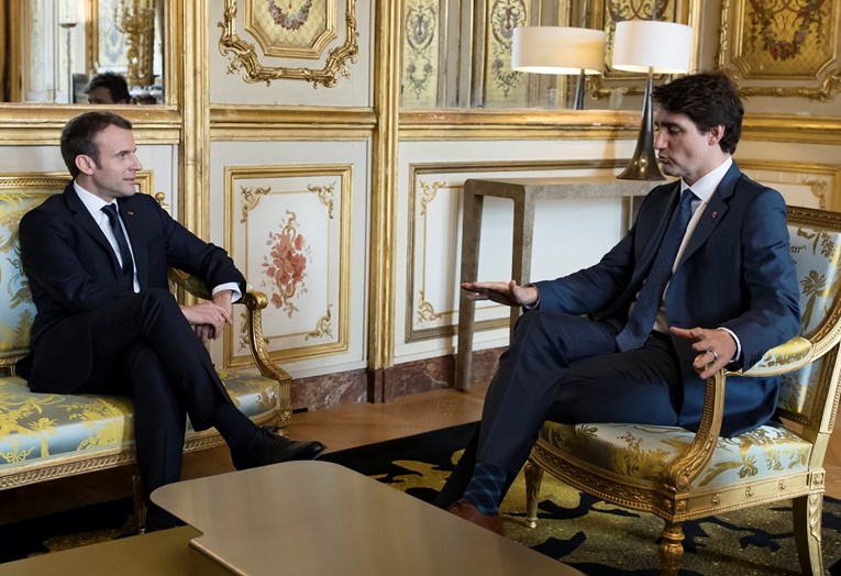 Macron i Trudeau u Parizu hvale sporazum o slobodnoj trgovini između Europske unije i Kanade