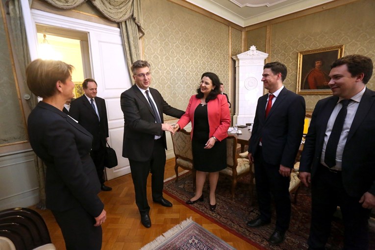 Plenković primio potpredsjednicu ukrajinske vlade, pričali su o izgradnji LNG terminala na Krku