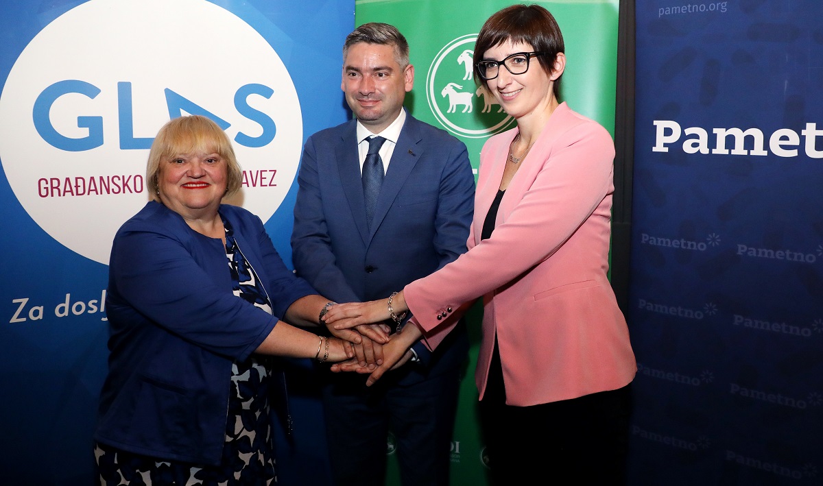 GLAS, IDS i Pametno idu skupa na izbore, danas su potpisali izjavu o suradnji