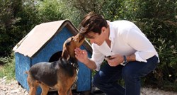 FOTO Goran Višnjić u Dubrovniku dao podršku azilu za pse, doveo je i sinčića Tina
