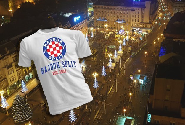 Zbog Hajdukove majice na adventu u Zagrebu Splićanin dobio šakom u glavu