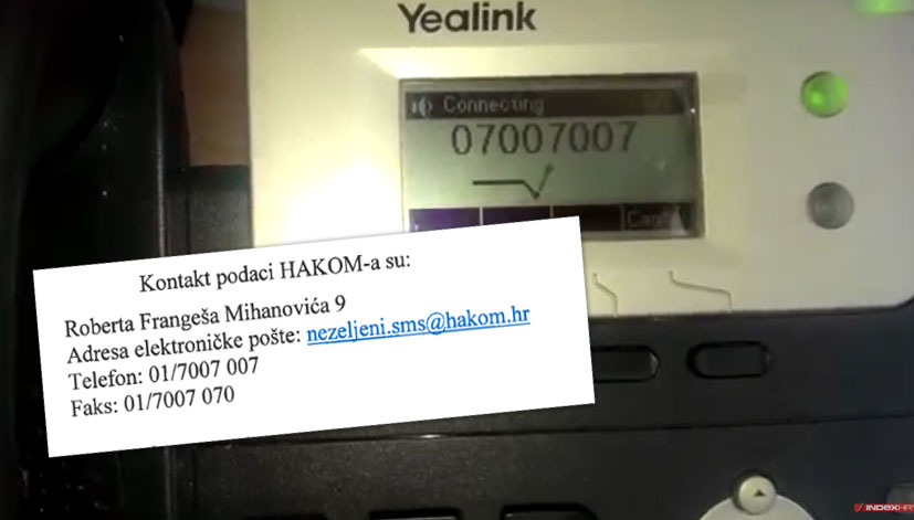 VIDEO Želite li prijaviti da vas stranke danas gnjave SMS-ovima, javit će vam se sekretarica