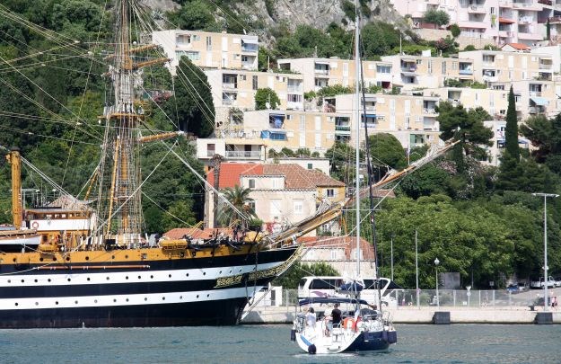FOTO U Dubrovnik uplovio "najljepši brod na svijetu"