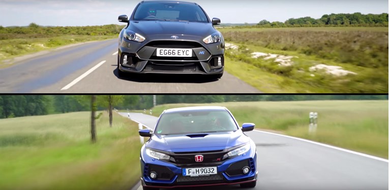 VIDEO Koji je vaš izbor: Honda Civic Type-R ili Ford Focus RS