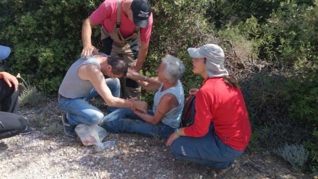 HGSS i policija spašavali staricu na Pagu