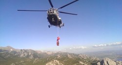 Hitna akcija HGSS-a i GSS-a BiH: Helikopterom s Paklenice spašavali turistkinju s astmom