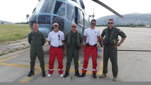 Vojnim helikopterima prevezeno sedmero pacijenata, spašeno i dijete i trudnica