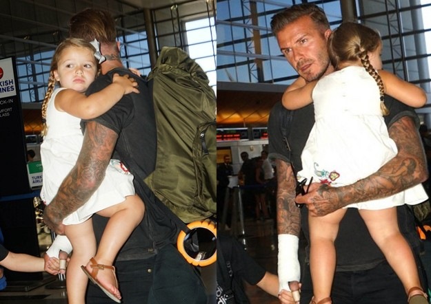 Mala ženskica: David Beckham otkrio da Harper nosi Victorijine štikle svaki dan