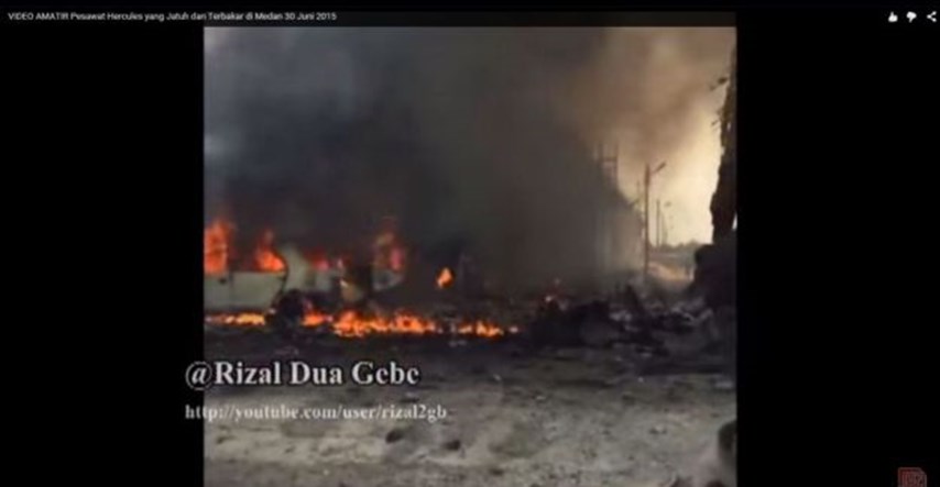 Kvar na motoru srušio vojni zrakoplov u Indoneziji, pronađena 142 tijela